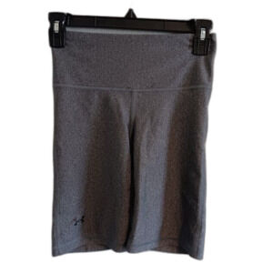 Under Armour Heatgear Womens XS Compression Shorts Gray